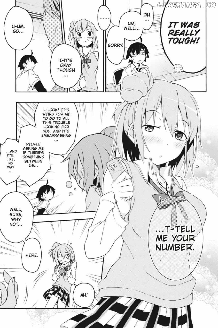 Yahari Ore no Seishun Love Come wa Machigatteiru @comic Chapter 9 - page 12