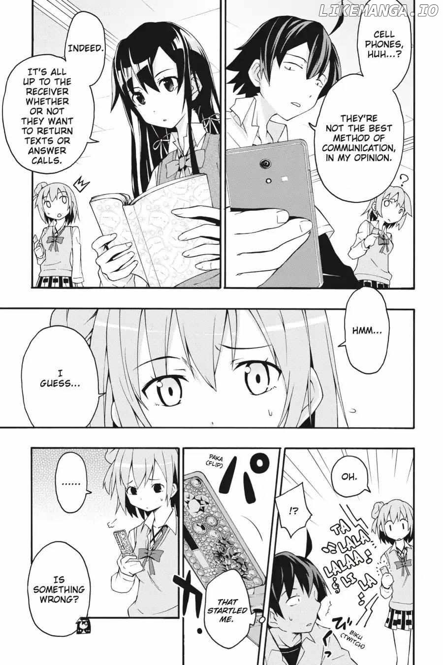 Yahari Ore no Seishun Love Come wa Machigatteiru @comic Chapter 9 - page 16
