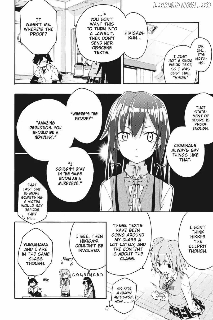 Yahari Ore no Seishun Love Come wa Machigatteiru @comic Chapter 9 - page 17
