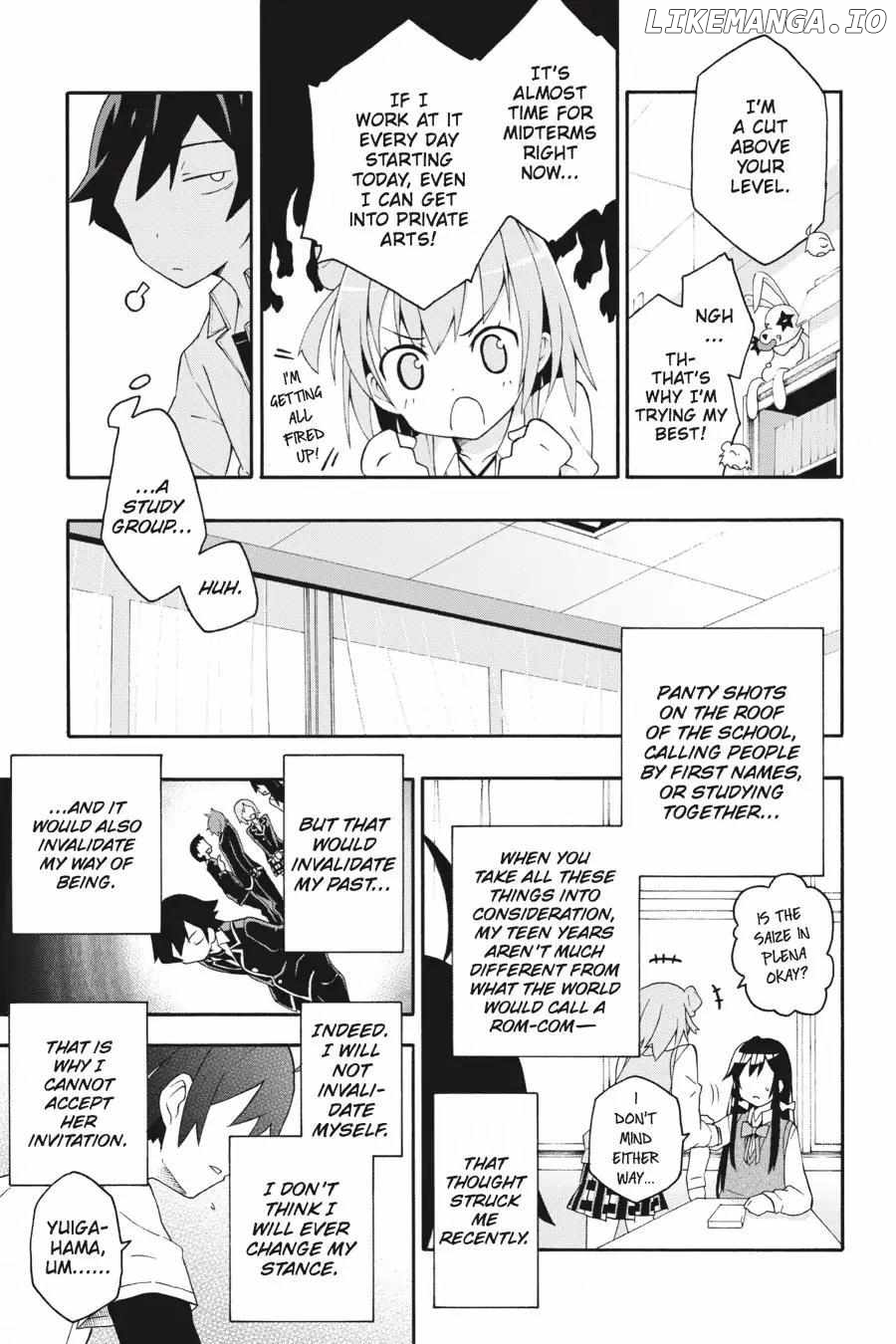 Yahari Ore no Seishun Love Come wa Machigatteiru @comic Chapter 9 - page 22