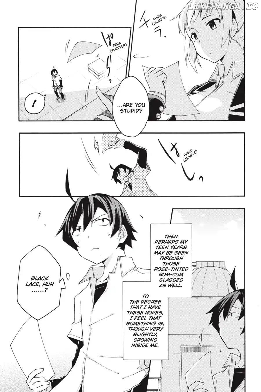 Yahari Ore no Seishun Love Come wa Machigatteiru @comic Chapter 9 - page 3