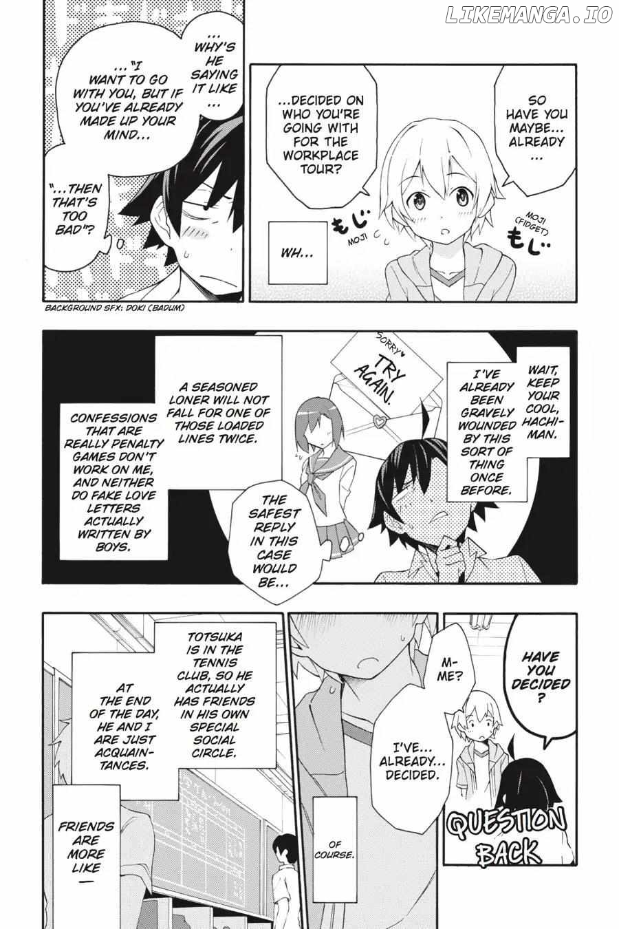 Yahari Ore no Seishun Love Come wa Machigatteiru @comic Chapter 9 - page 7