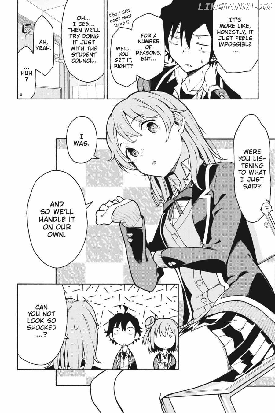 Yahari Ore no Seishun Love Come wa Machigatteiru @comic Chapter 89 - page 18