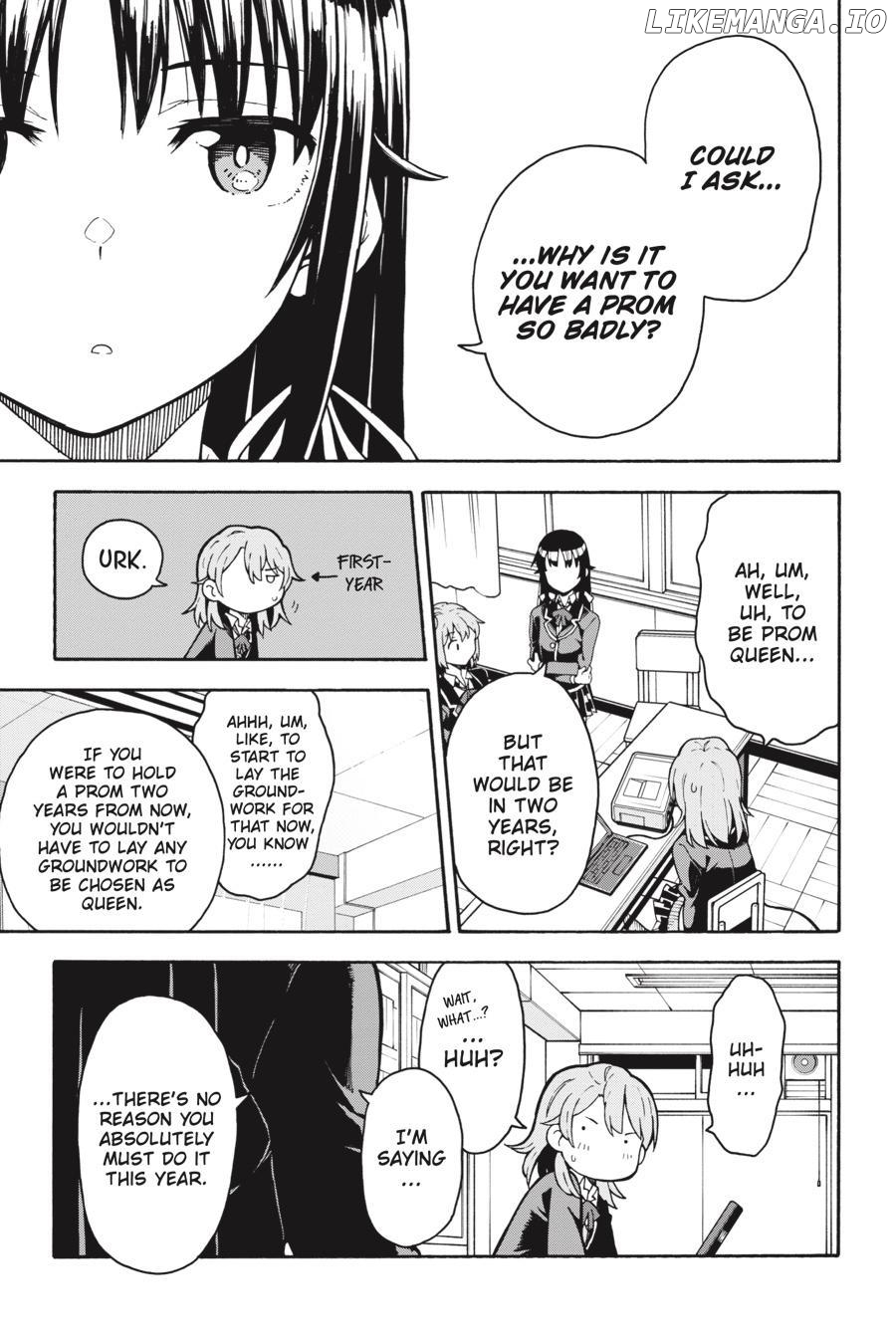Yahari Ore no Seishun Love Come wa Machigatteiru @comic Chapter 89 - page 19