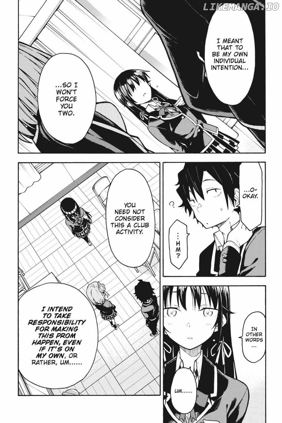 Yahari Ore no Seishun Love Come wa Machigatteiru @comic Chapter 89 - page 24