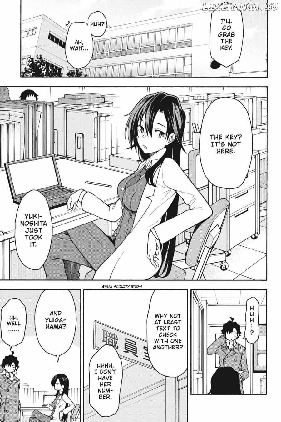Yahari Ore no Seishun Love Come wa Machigatteiru @comic Chapter 89 - page 7