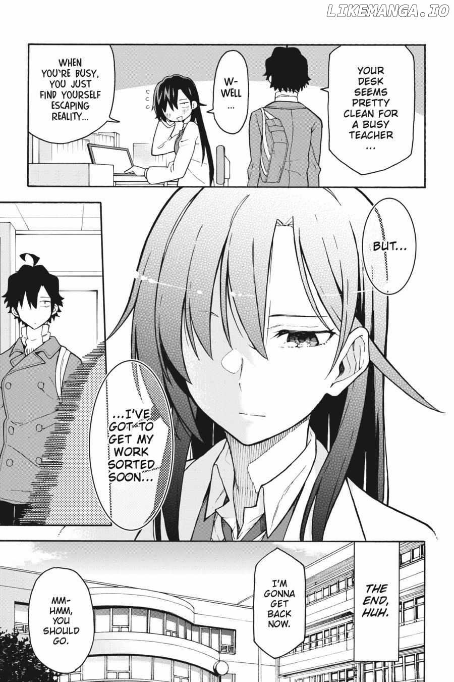 Yahari Ore no Seishun Love Come wa Machigatteiru @comic Chapter 89 - page 9