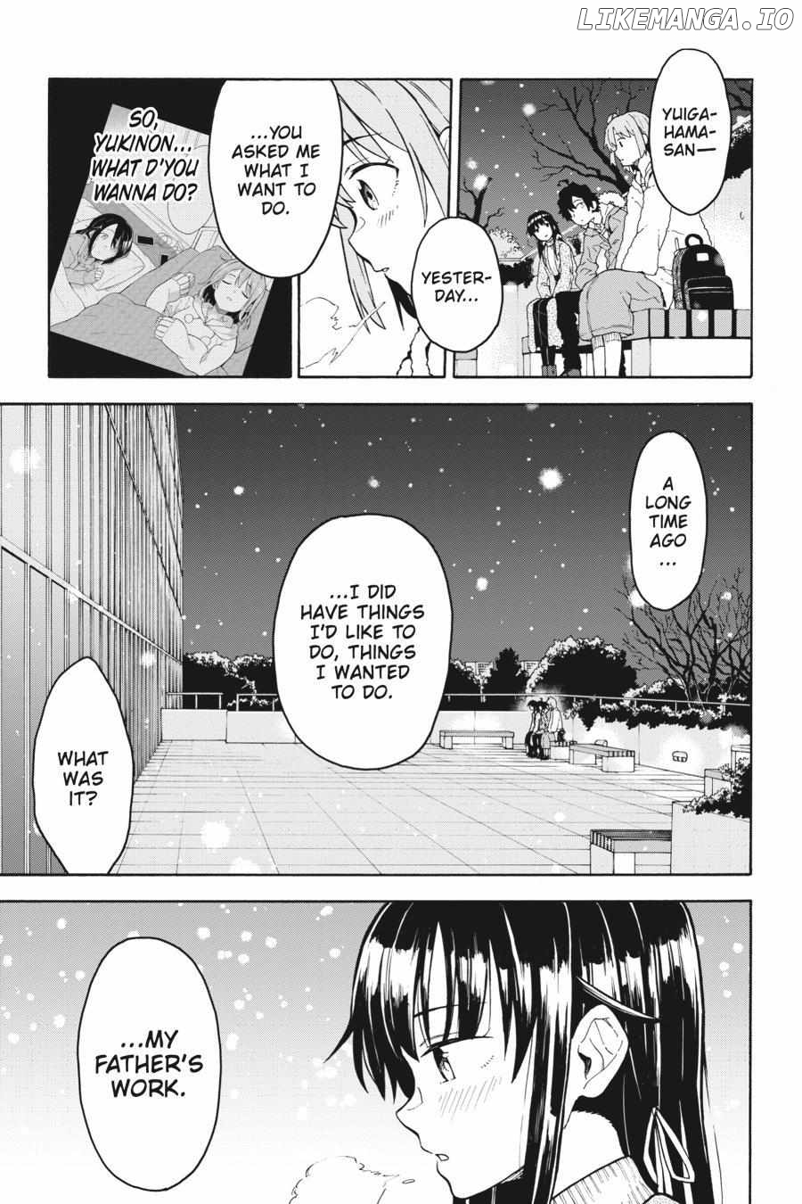 Yahari Ore no Seishun Love Come wa Machigatteiru @comic Chapter 87 - page 12
