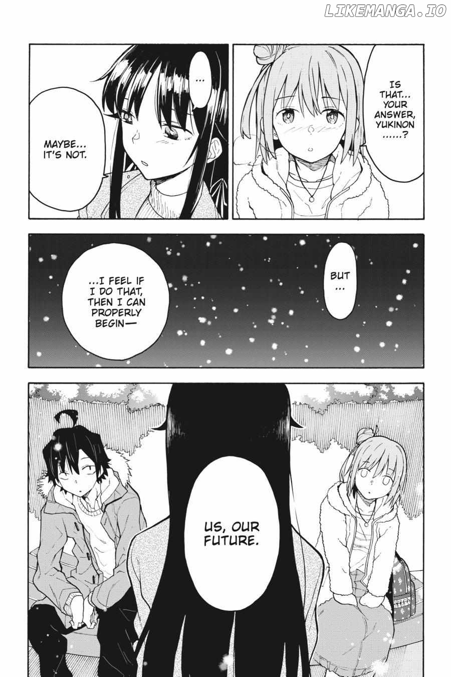 Yahari Ore no Seishun Love Come wa Machigatteiru @comic Chapter 87 - page 16
