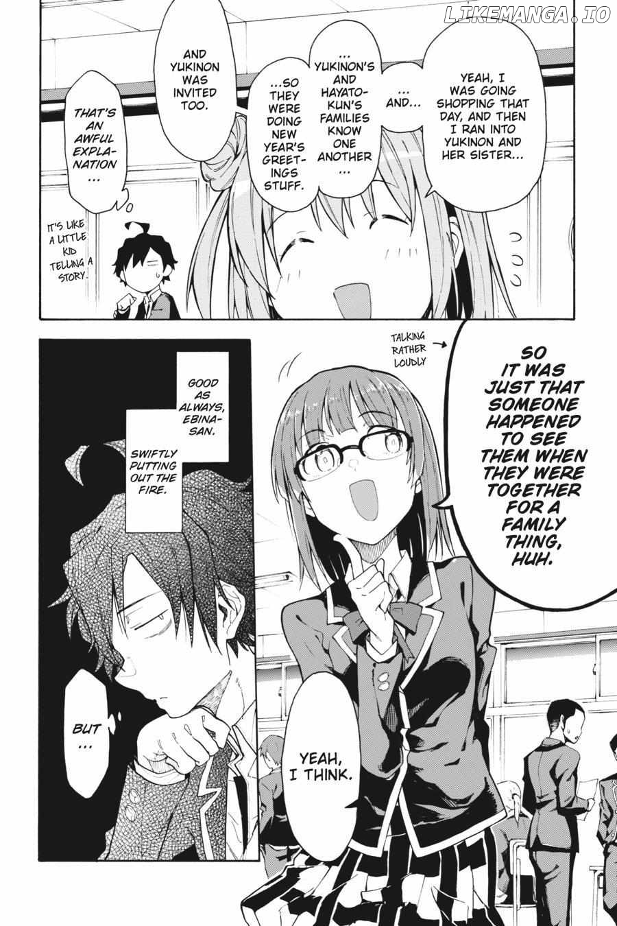 Yahari Ore no Seishun Love Come wa Machigatteiru @comic Chapter 75 - page 16