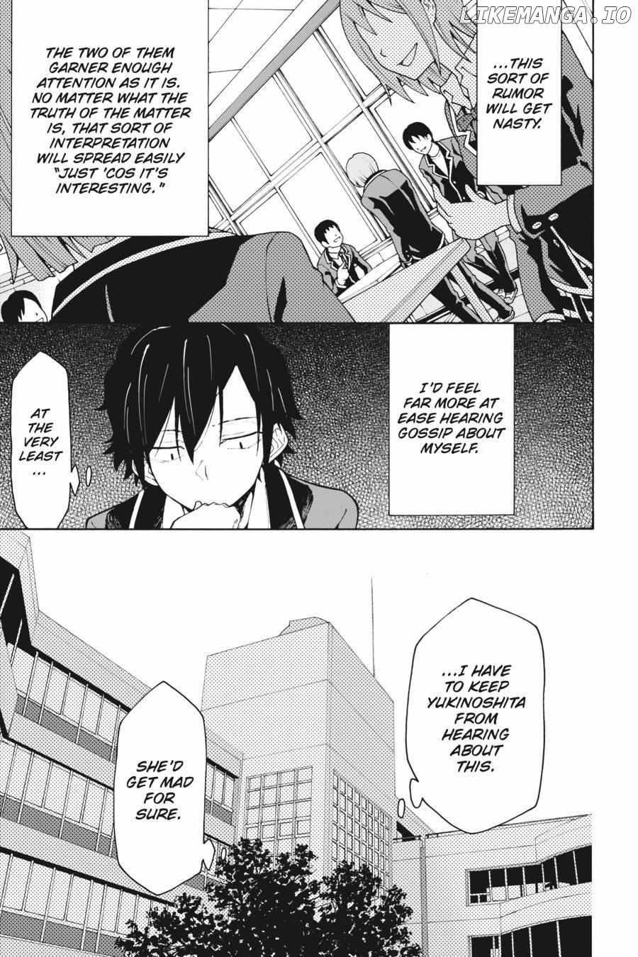 Yahari Ore no Seishun Love Come wa Machigatteiru @comic Chapter 75 - page 17