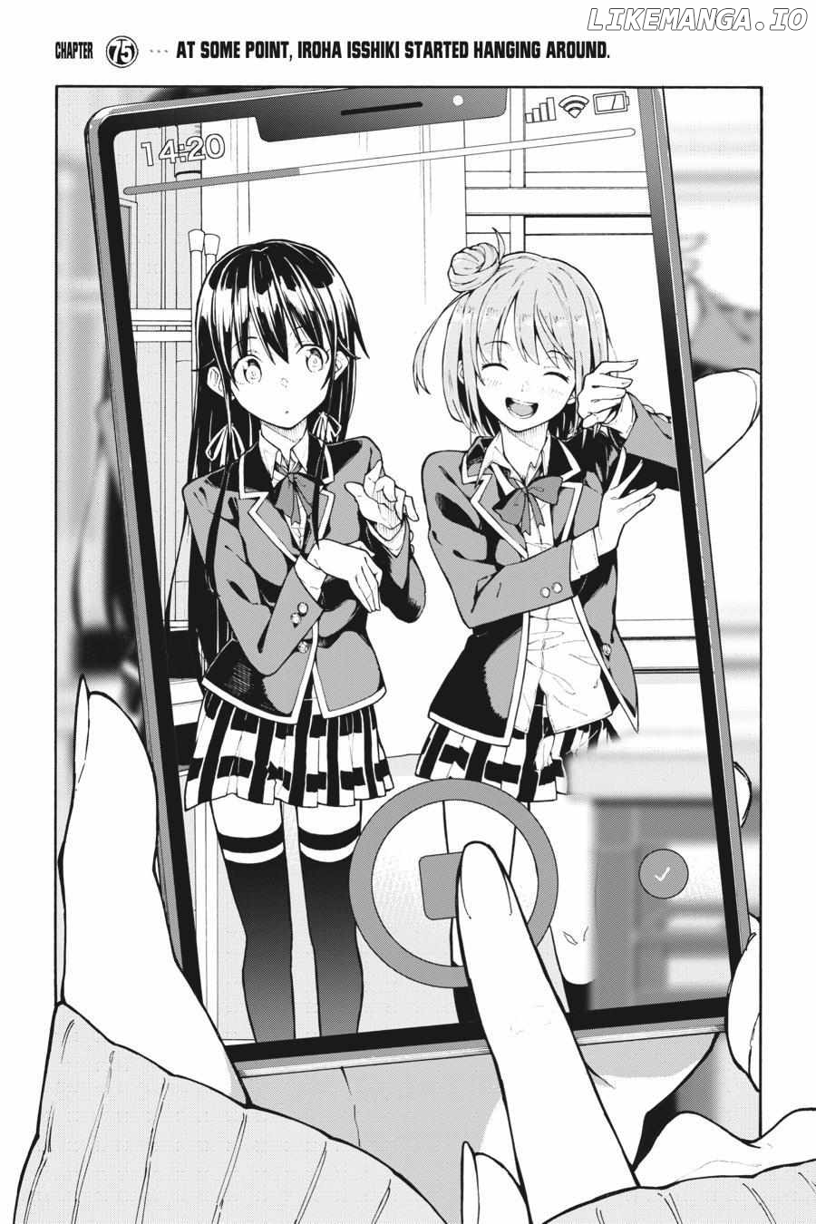Yahari Ore no Seishun Love Come wa Machigatteiru @comic Chapter 75 - page 1