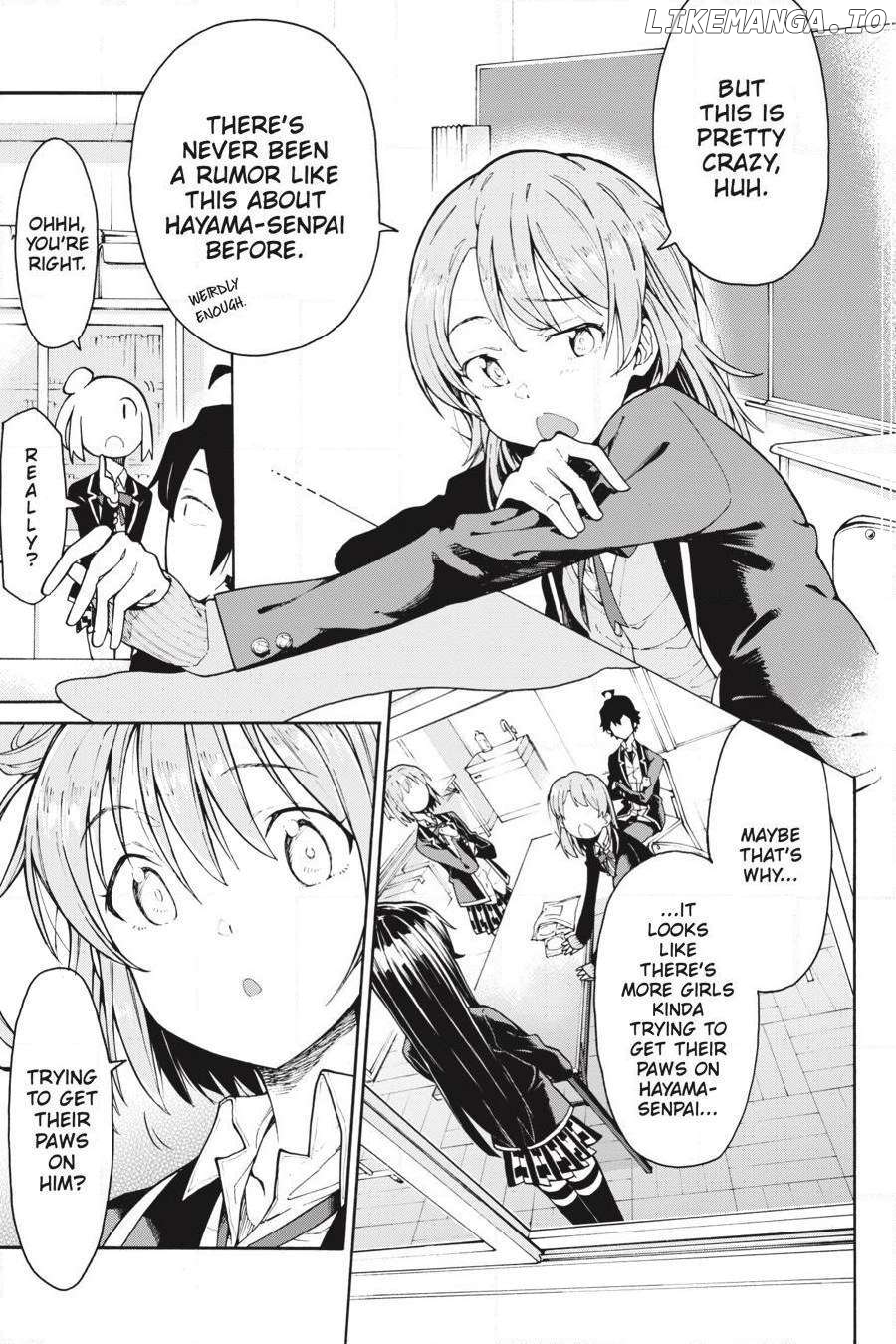 Yahari Ore no Seishun Love Come wa Machigatteiru @comic Chapter 75 - page 21