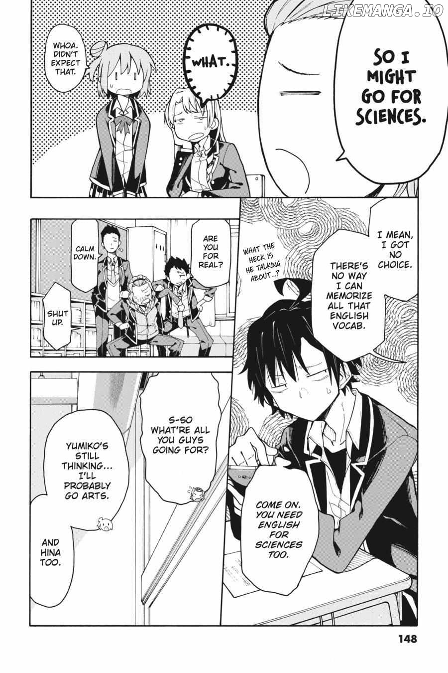 Yahari Ore no Seishun Love Come wa Machigatteiru @comic Chapter 75 - page 6