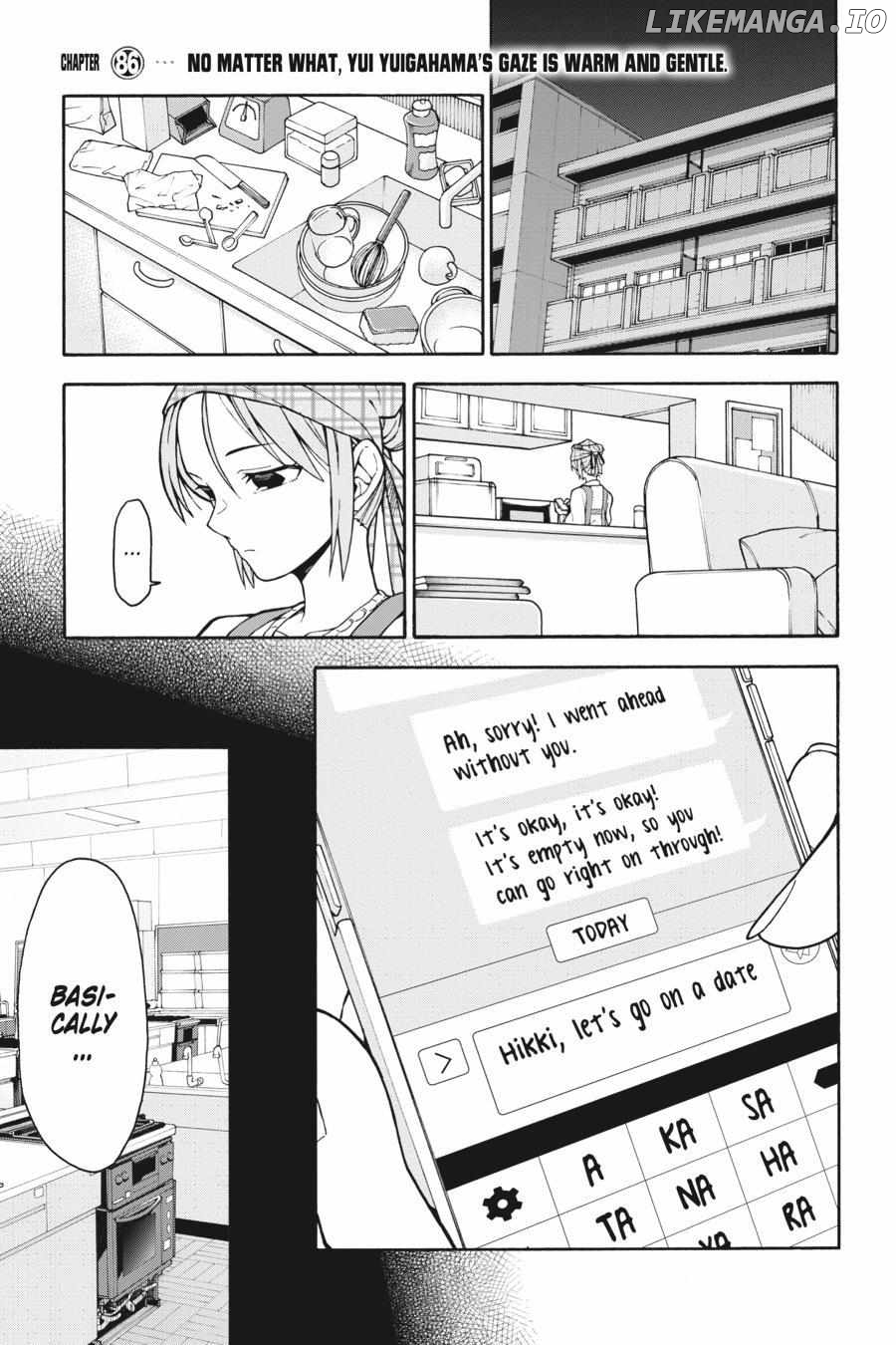 Yahari Ore no Seishun Love Come wa Machigatteiru @comic Chapter 86 - page 1