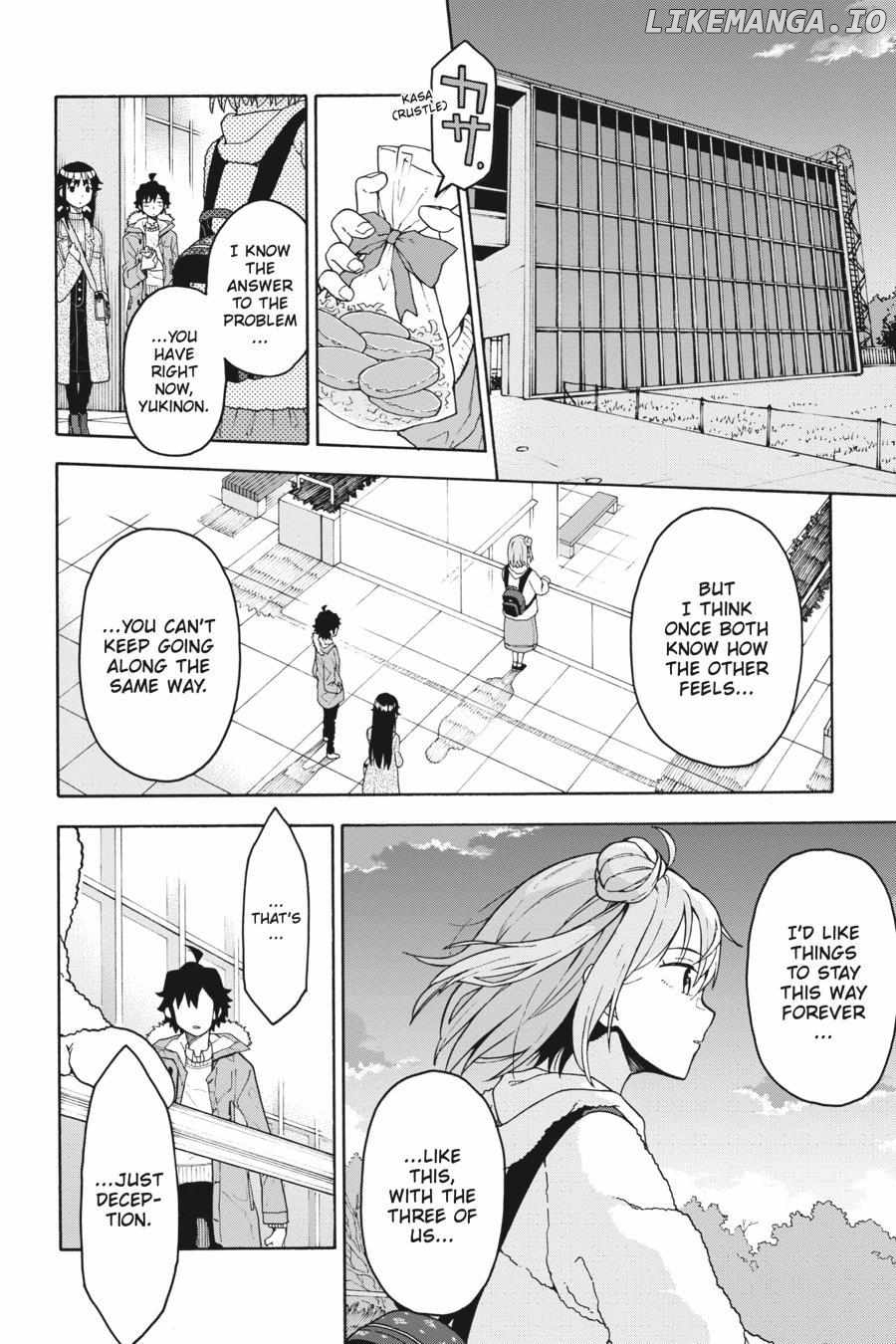 Yahari Ore no Seishun Love Come wa Machigatteiru @comic Chapter 86 - page 24
