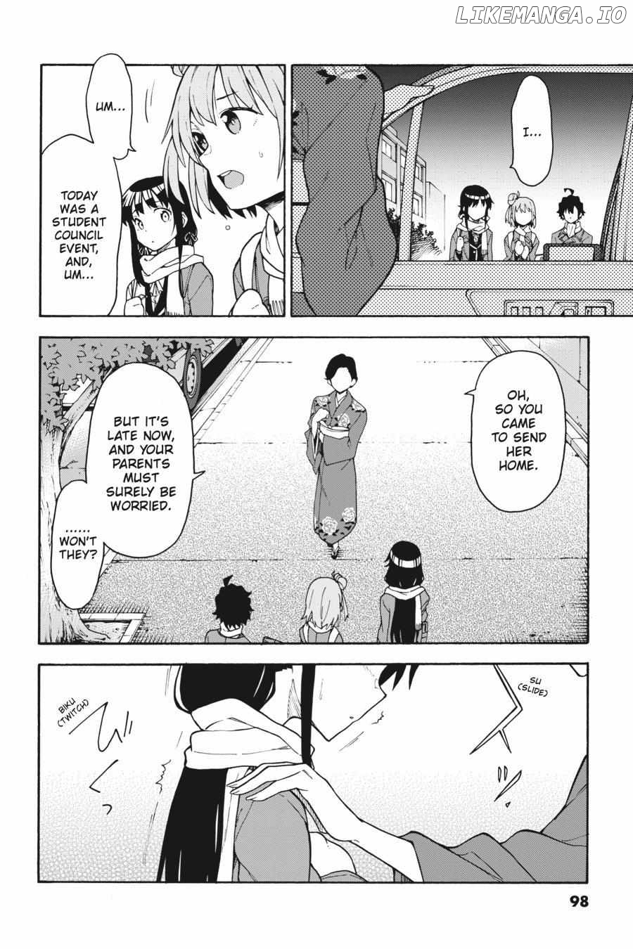 Yahari Ore no Seishun Love Come wa Machigatteiru @comic Chapter 85 - page 4