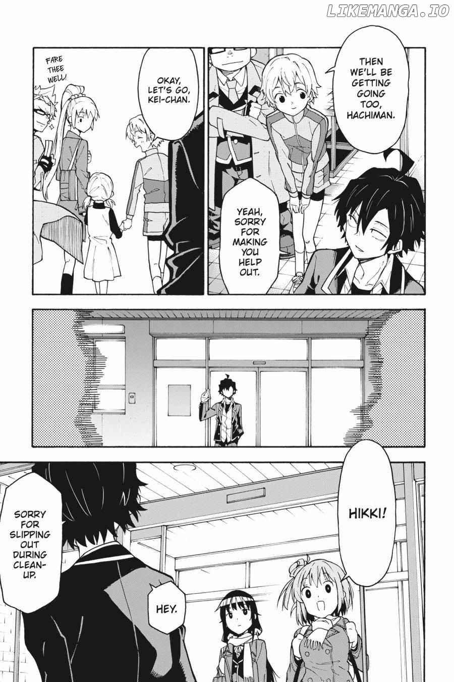 Yahari Ore no Seishun Love Come wa Machigatteiru @comic Chapter 84 - page 21