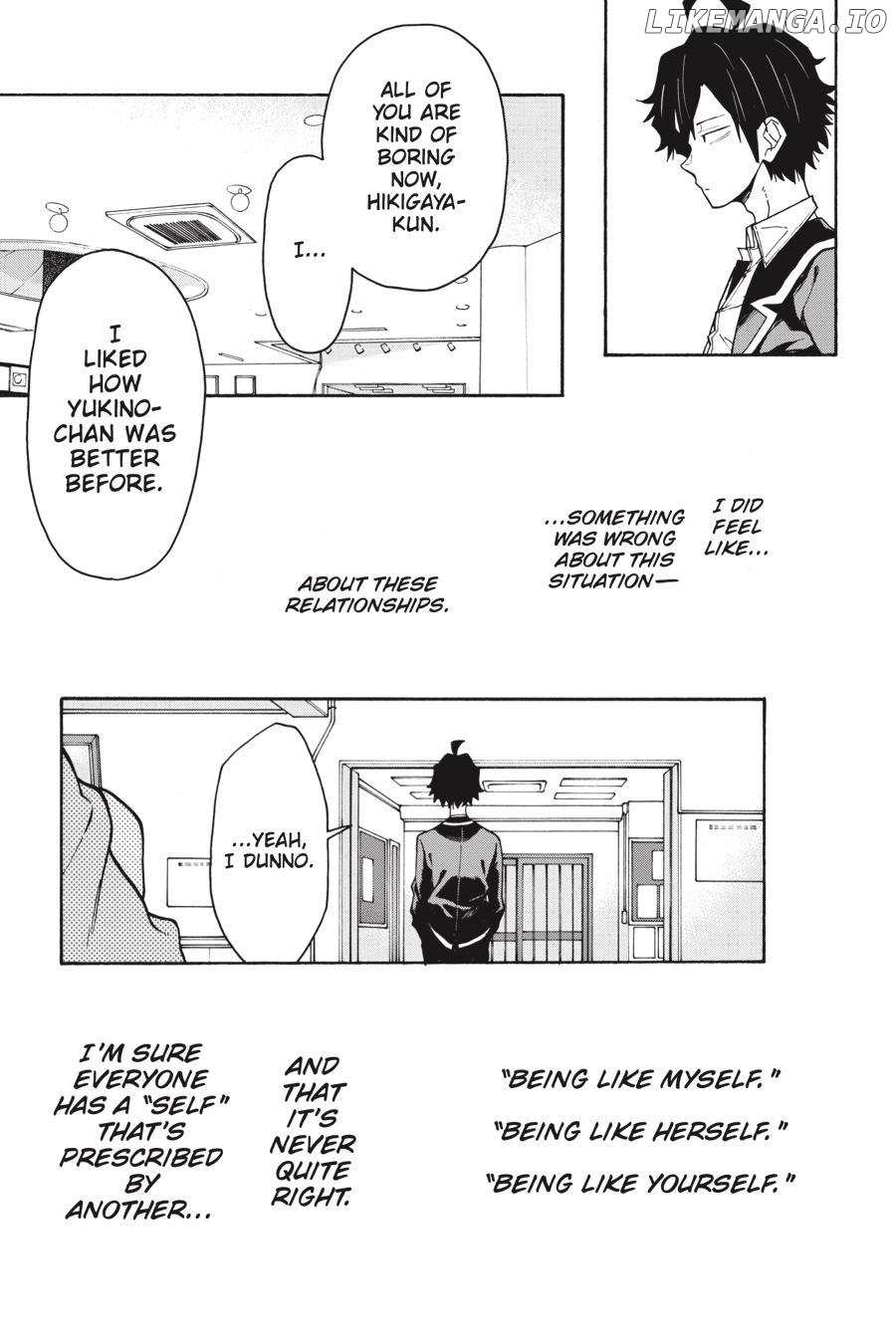 Yahari Ore no Seishun Love Come wa Machigatteiru @comic Chapter 84 - page 27
