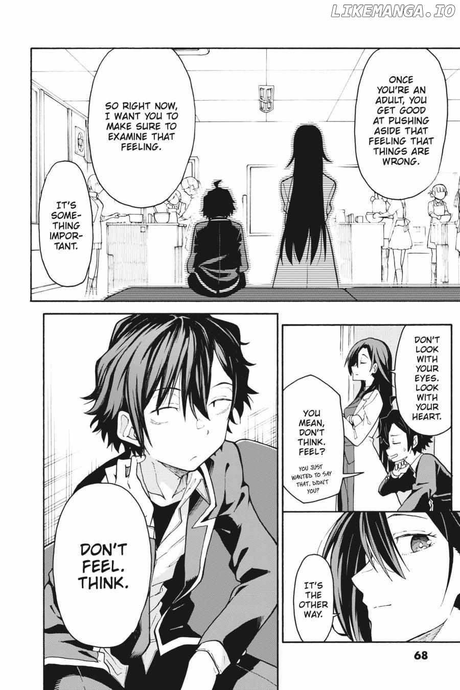 Yahari Ore no Seishun Love Come wa Machigatteiru @comic Chapter 84 - page 6
