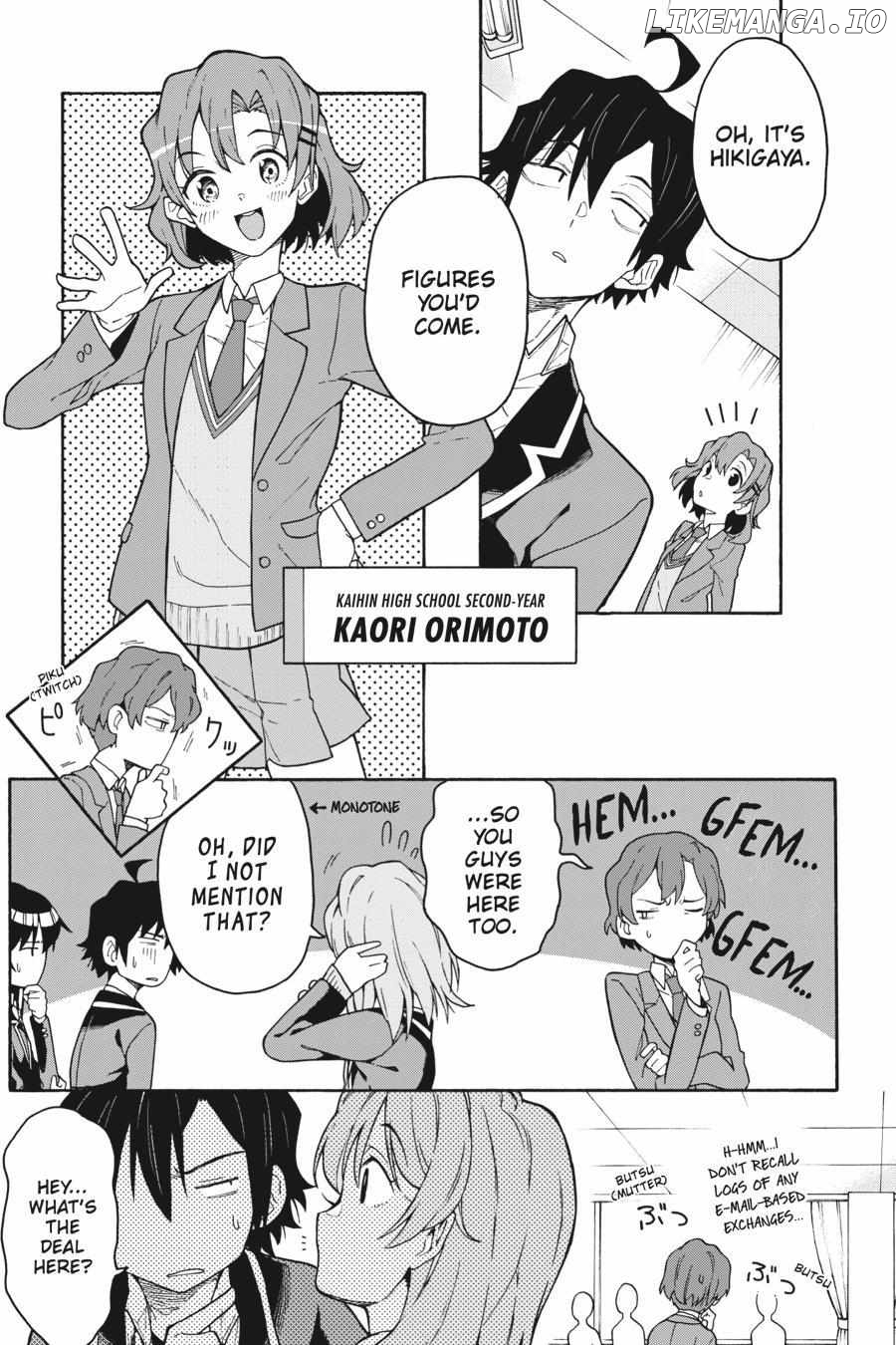 Yahari Ore no Seishun Love Come wa Machigatteiru @comic Chapter 83 - page 11
