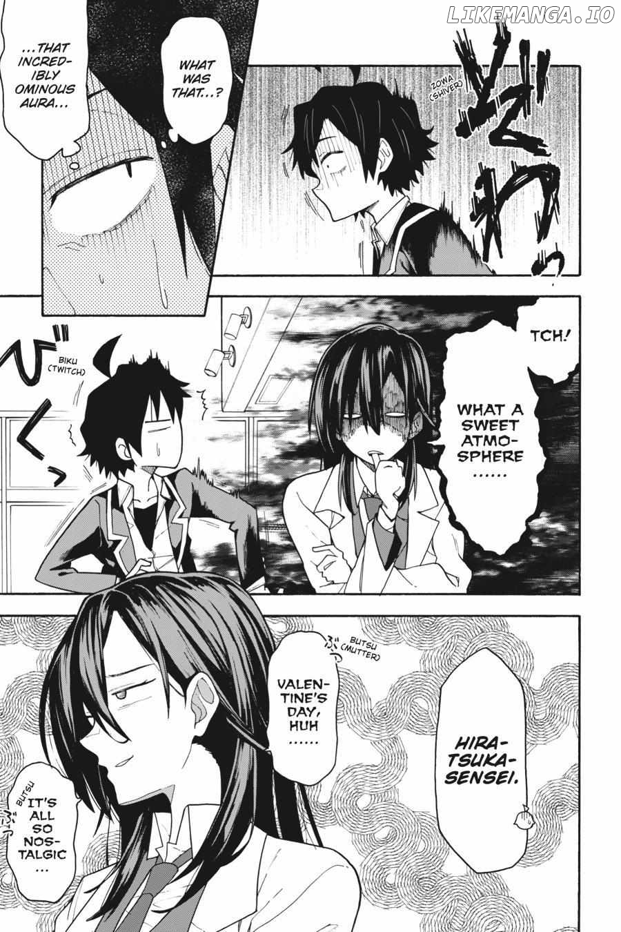 Yahari Ore no Seishun Love Come wa Machigatteiru @comic Chapter 83 - page 17