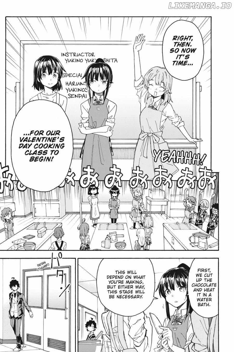 Yahari Ore no Seishun Love Come wa Machigatteiru @comic Chapter 83 - page 27