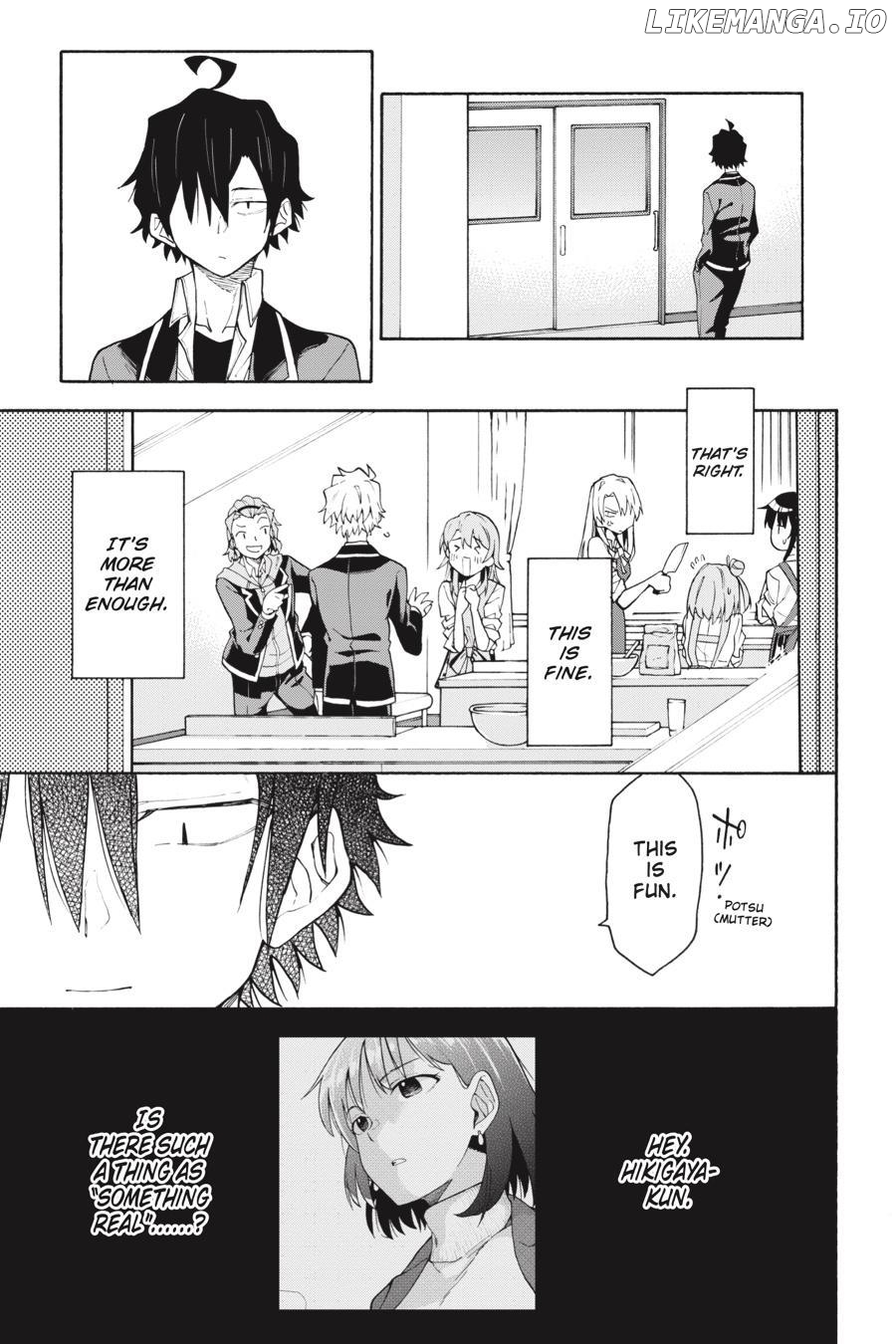 Yahari Ore no Seishun Love Come wa Machigatteiru @comic Chapter 83 - page 31