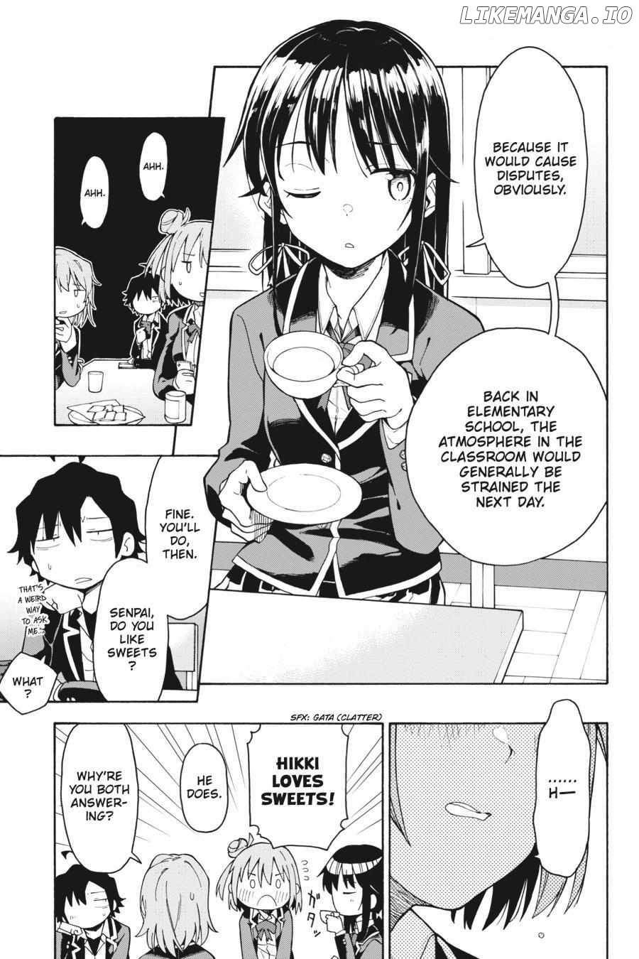 Yahari Ore no Seishun Love Come wa Machigatteiru @comic Chapter 82 - page 12