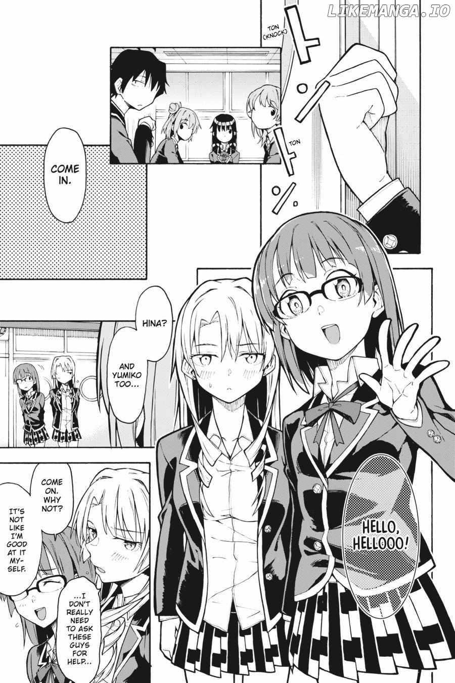 Yahari Ore no Seishun Love Come wa Machigatteiru @comic Chapter 82 - page 14