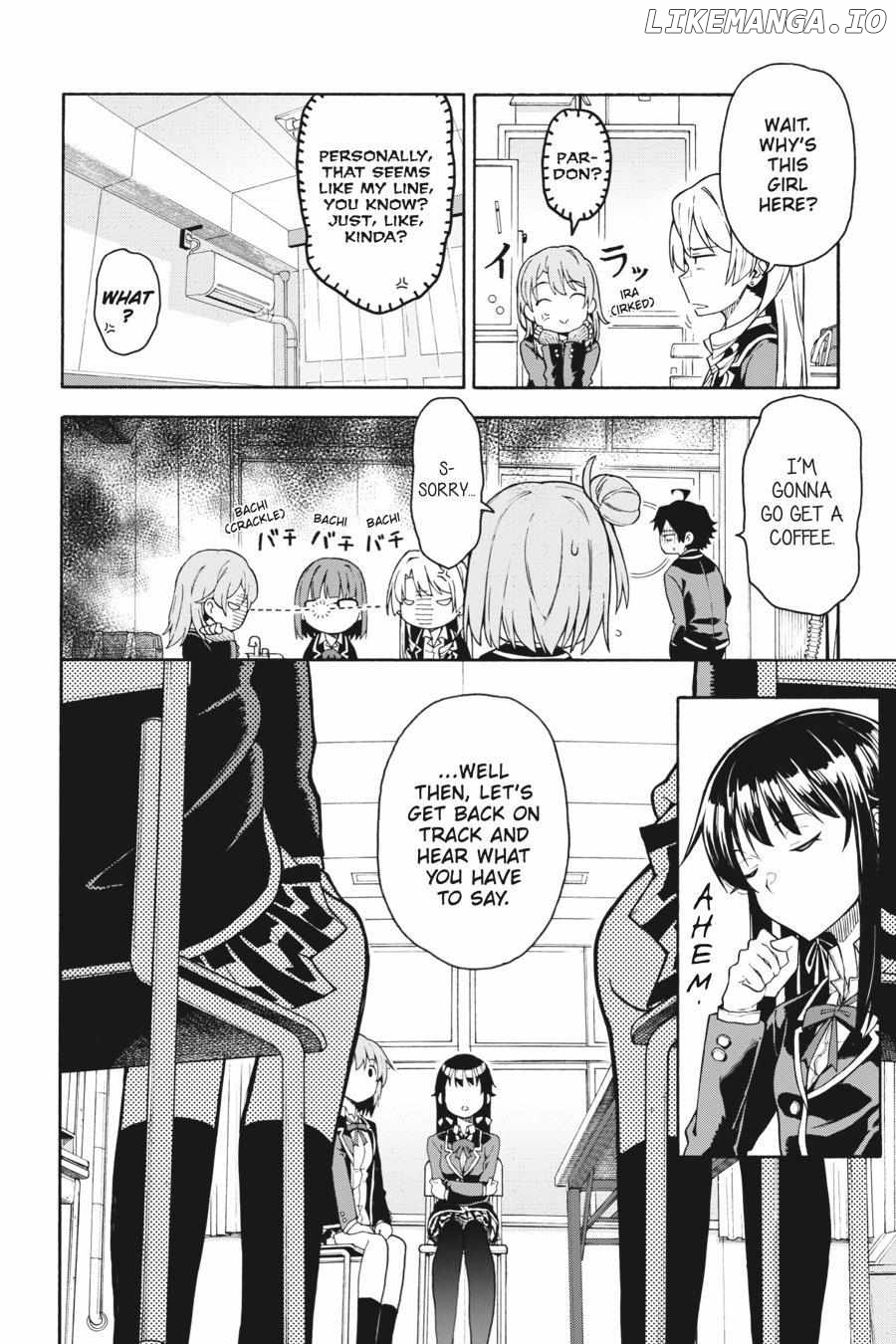 Yahari Ore no Seishun Love Come wa Machigatteiru @comic Chapter 82 - page 17