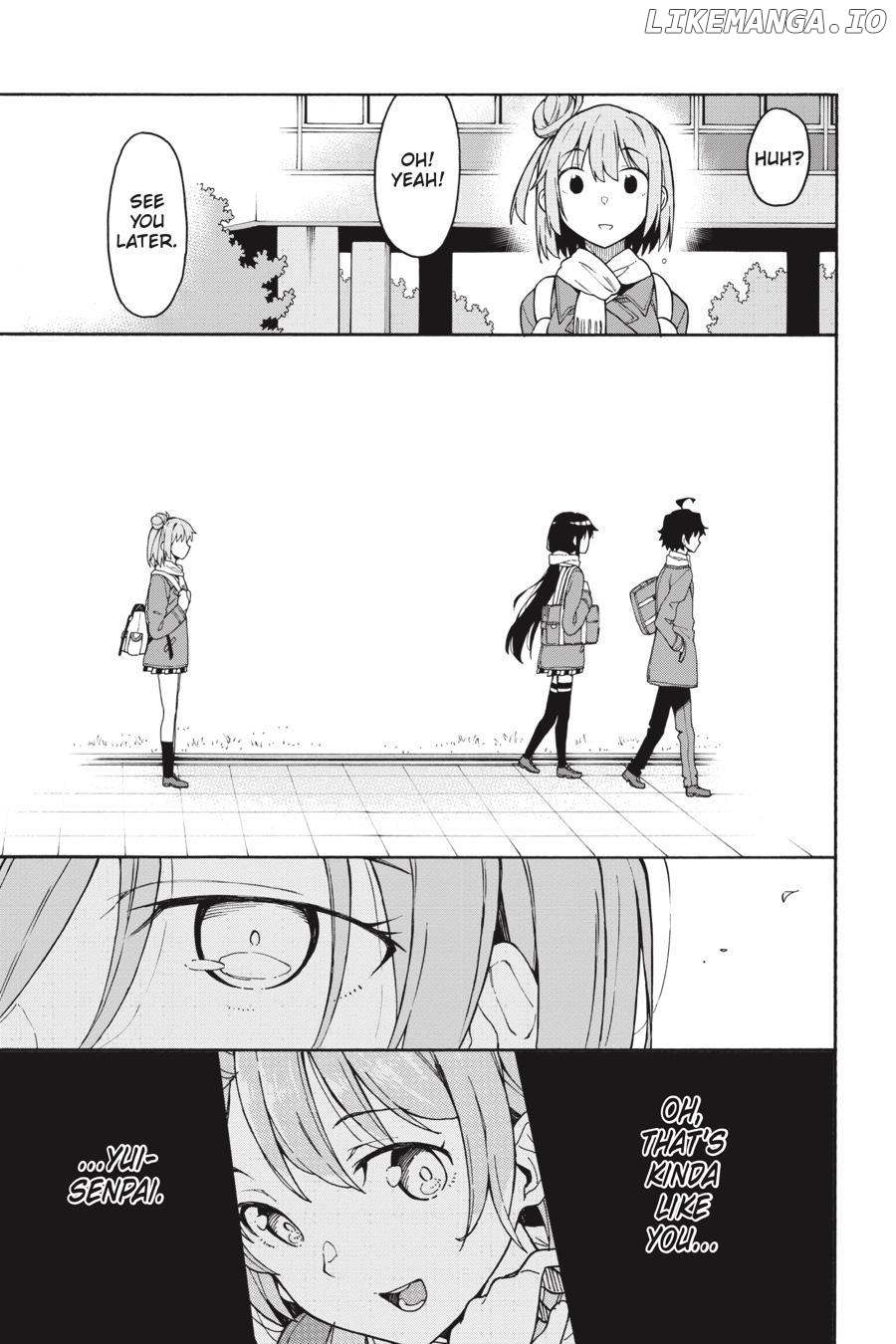Yahari Ore no Seishun Love Come wa Machigatteiru @comic Chapter 82 - page 30
