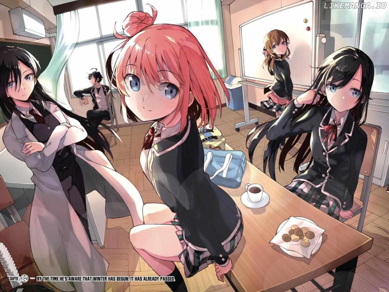 Yahari Ore no Seishun Love Come wa Machigatteiru @comic Chapter 82 - page 4