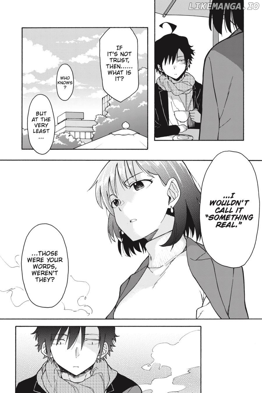 Yahari Ore no Seishun Love Come wa Machigatteiru @comic Chapter 81.5 - page 3