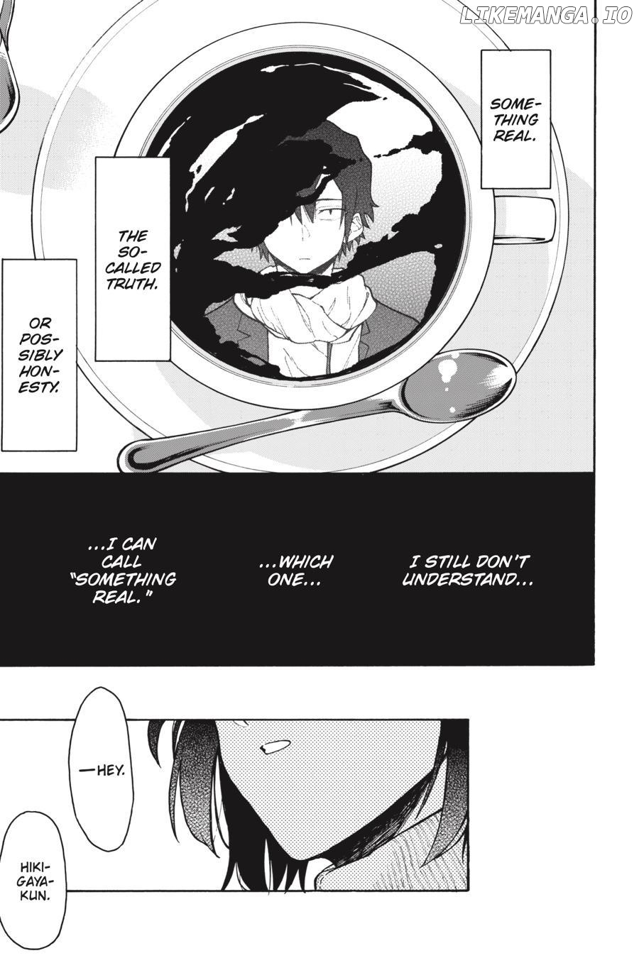 Yahari Ore no Seishun Love Come wa Machigatteiru @comic Chapter 81.5 - page 4