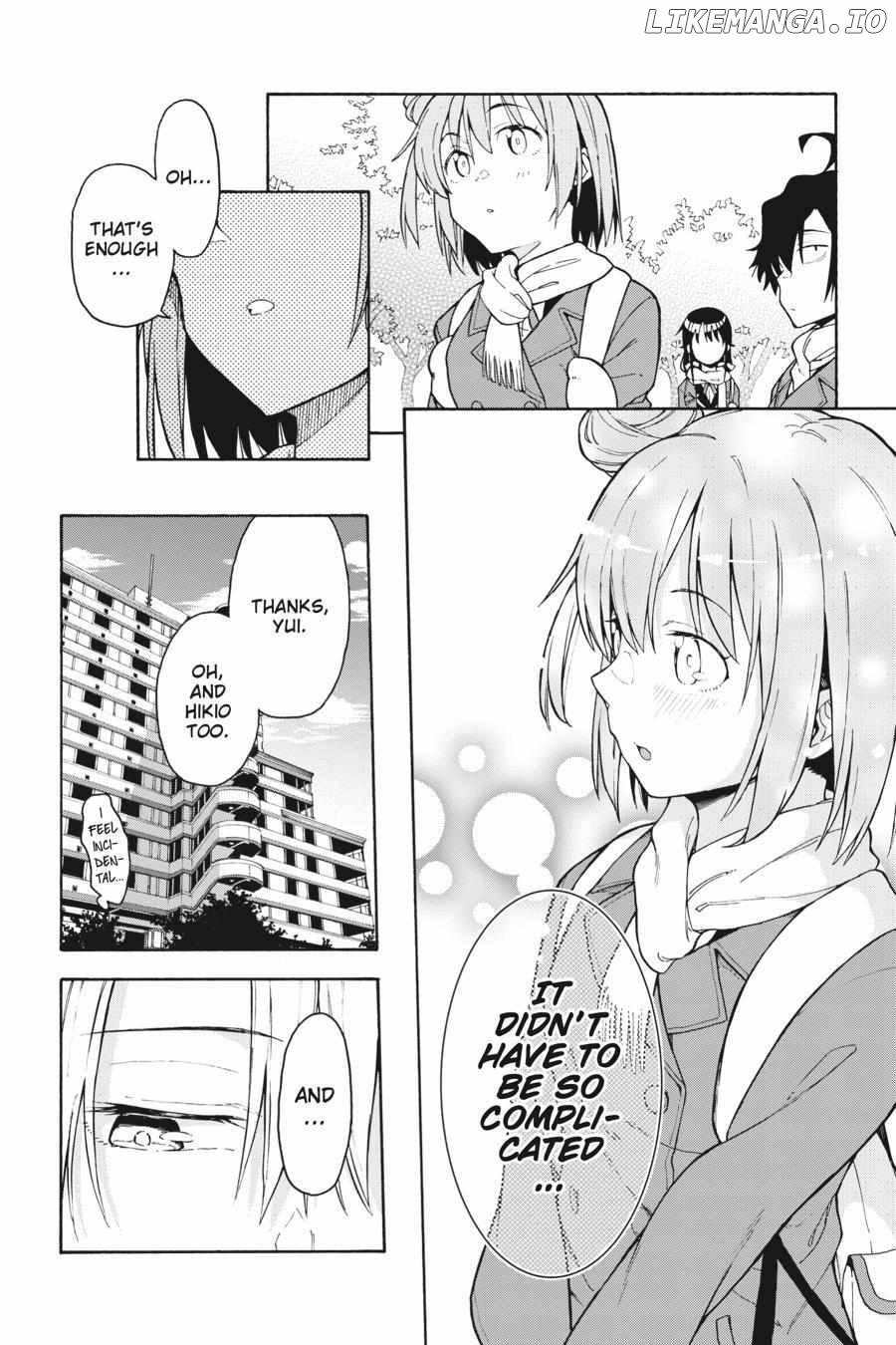 Yahari Ore no Seishun Love Come wa Machigatteiru @comic Chapter 81 - page 22