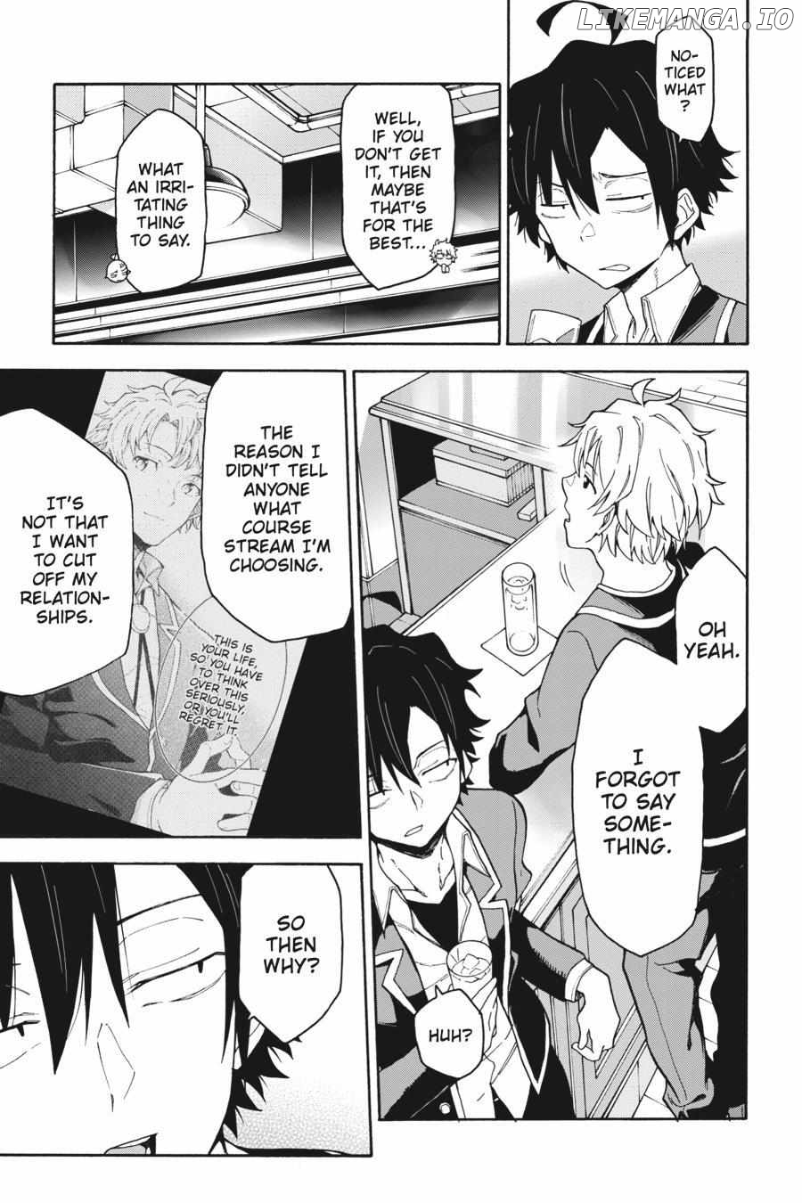 Yahari Ore no Seishun Love Come wa Machigatteiru @comic Chapter 81 - page 27