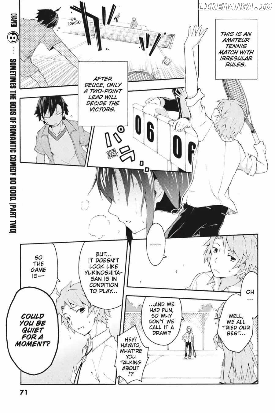 Yahari Ore no Seishun Love Come wa Machigatteiru @comic Chapter 8 - page 1