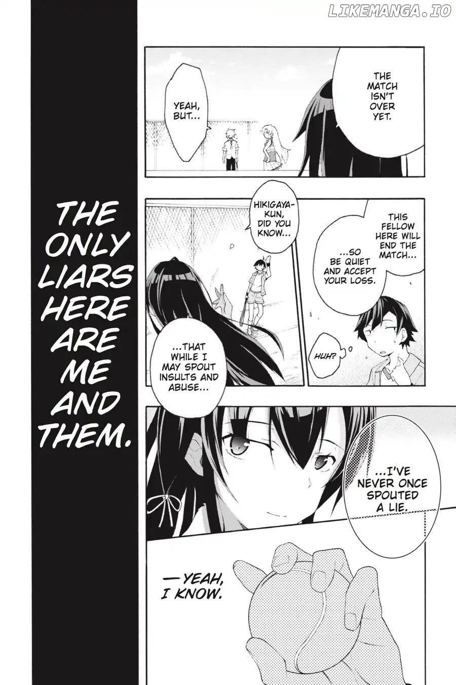 Yahari Ore no Seishun Love Come wa Machigatteiru @comic Chapter 8 - page 2