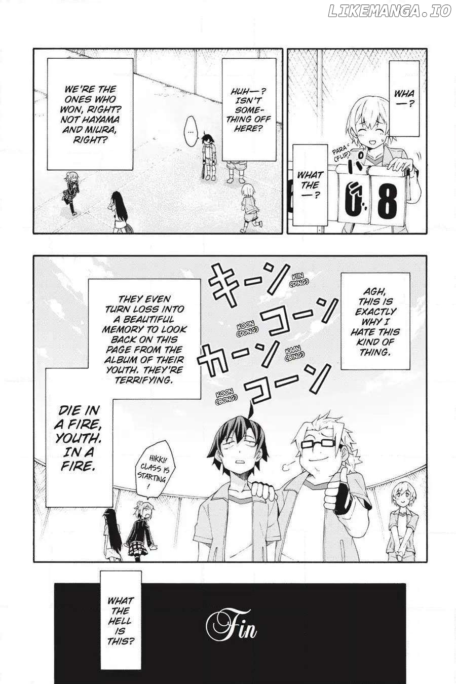 Yahari Ore no Seishun Love Come wa Machigatteiru @comic Chapter 8 - page 20