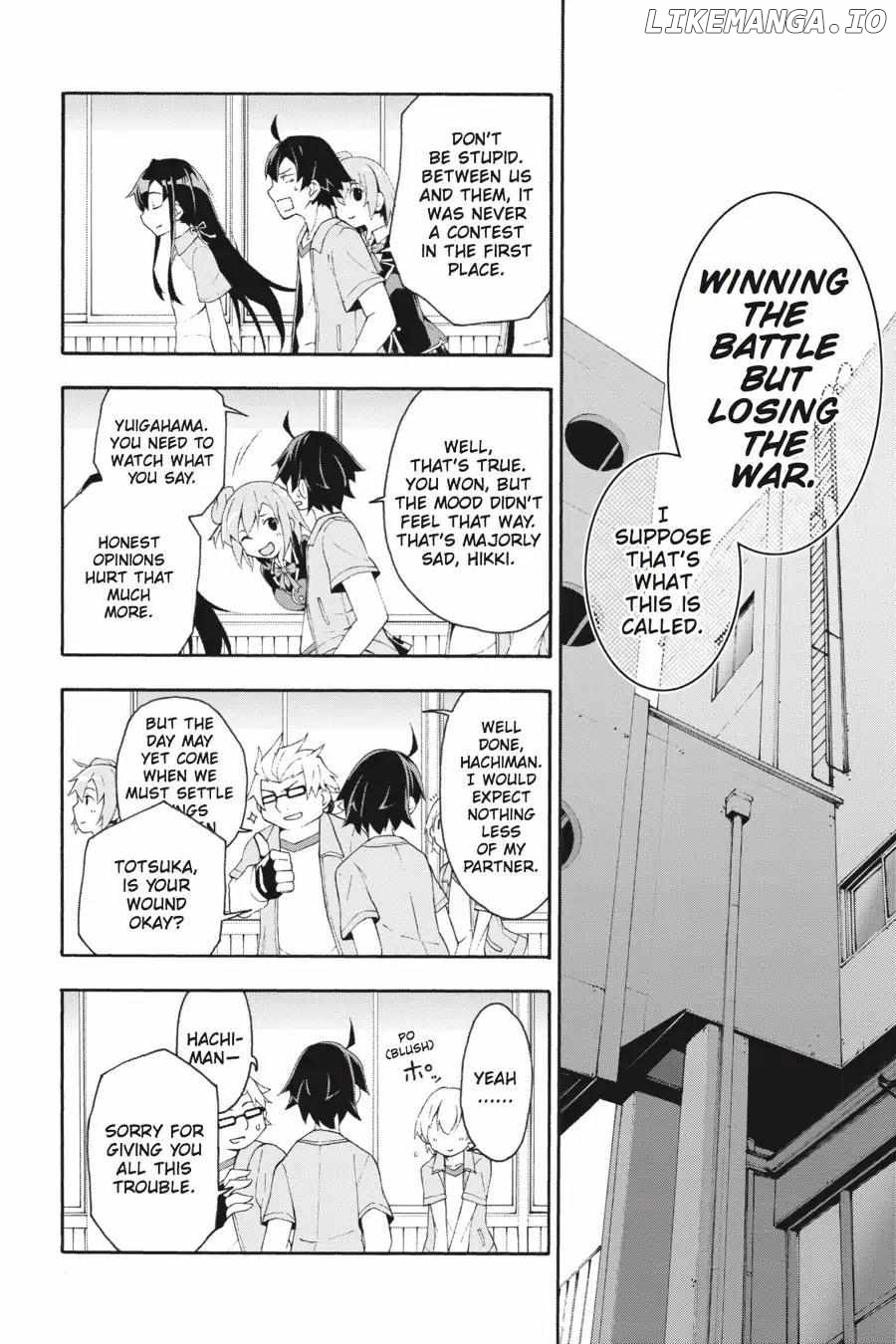 Yahari Ore no Seishun Love Come wa Machigatteiru @comic Chapter 8 - page 21