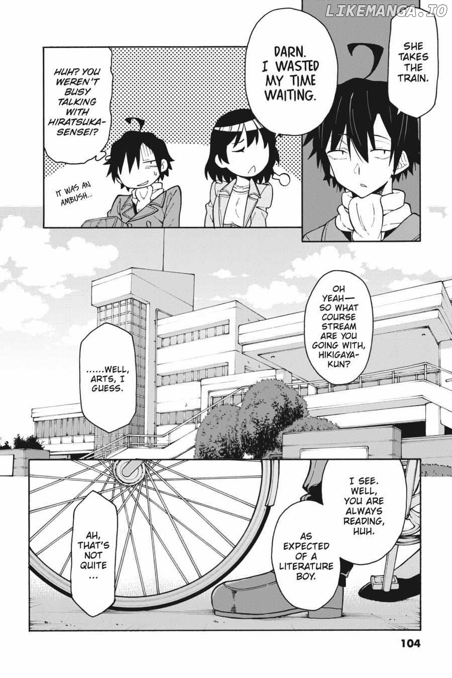 Yahari Ore no Seishun Love Come wa Machigatteiru @comic Chapter 79 - page 6