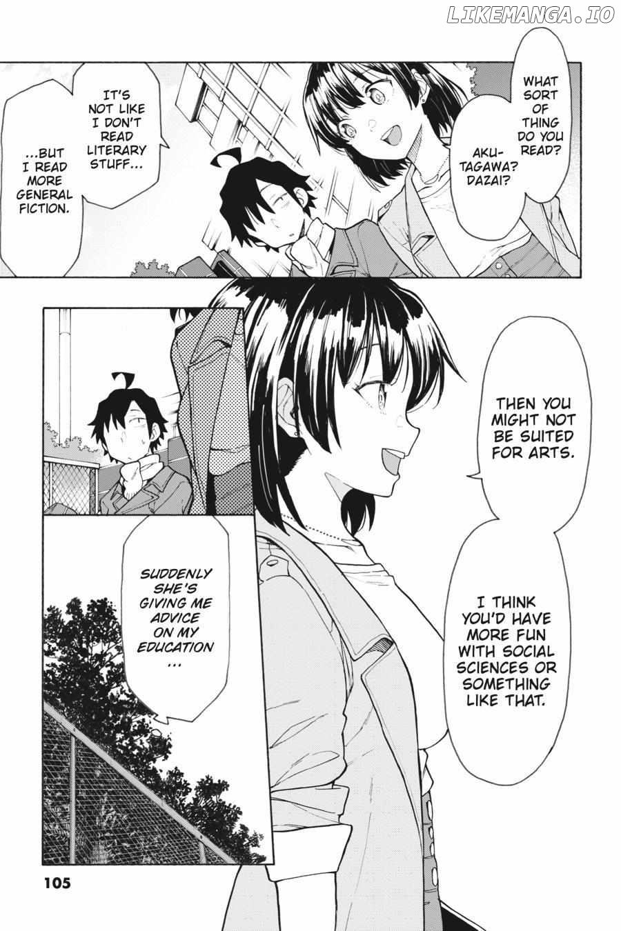 Yahari Ore no Seishun Love Come wa Machigatteiru @comic Chapter 79 - page 7