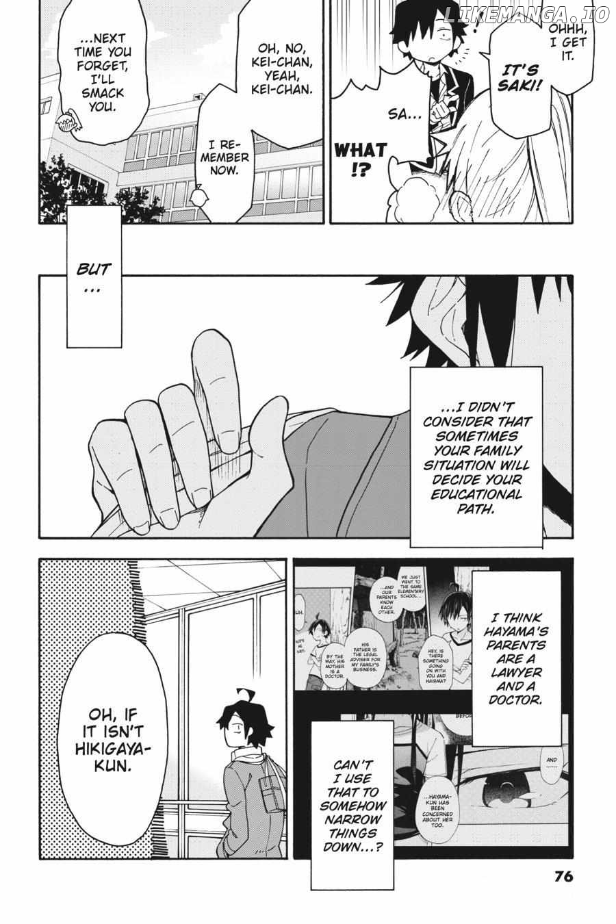 Yahari Ore no Seishun Love Come wa Machigatteiru @comic Chapter 78 - page 16