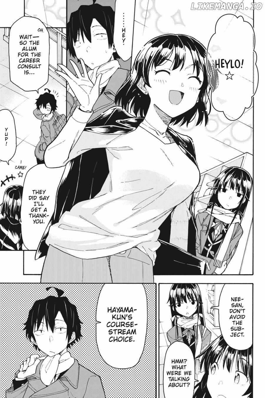 Yahari Ore no Seishun Love Come wa Machigatteiru @comic Chapter 78 - page 17