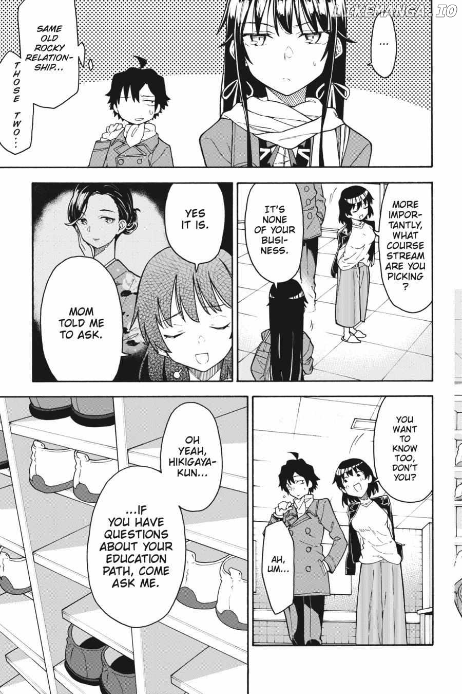 Yahari Ore no Seishun Love Come wa Machigatteiru @comic Chapter 78 - page 19