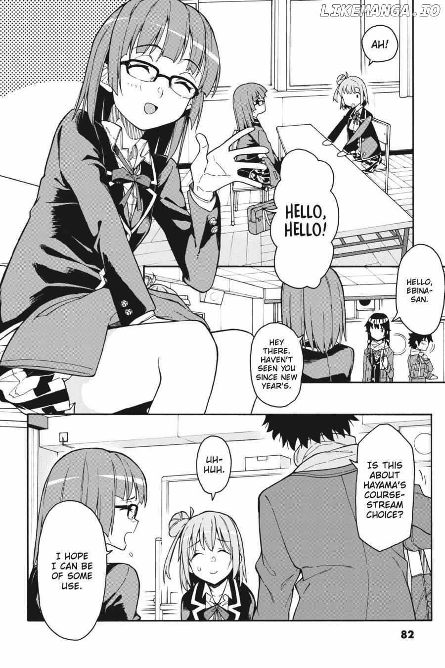 Yahari Ore no Seishun Love Come wa Machigatteiru @comic Chapter 78 - page 22