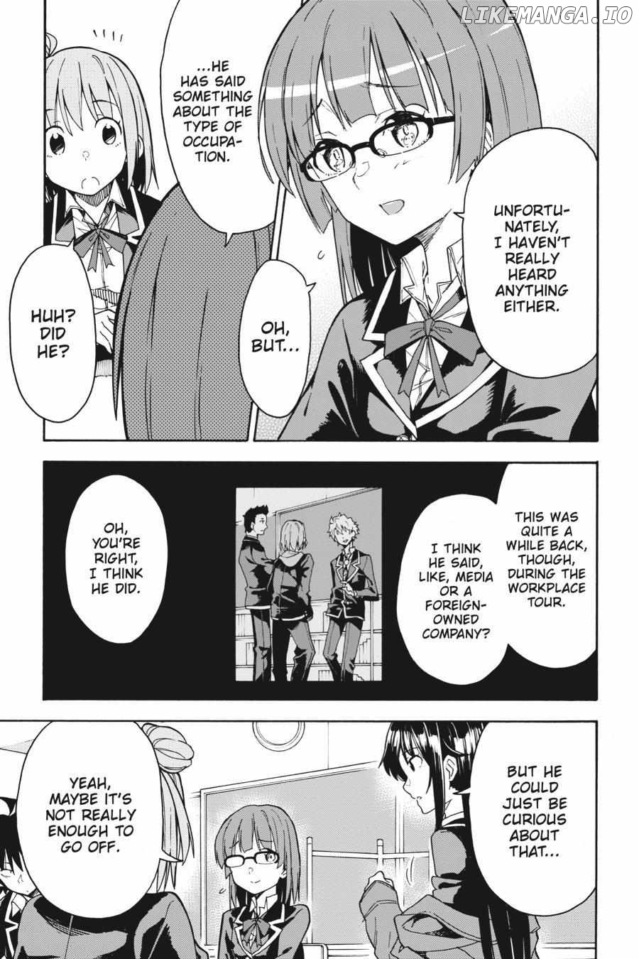 Yahari Ore no Seishun Love Come wa Machigatteiru @comic Chapter 78 - page 23