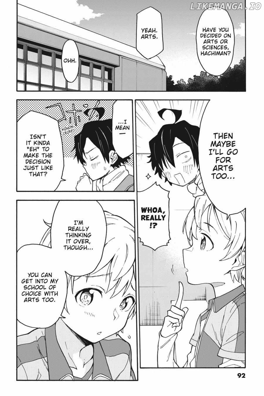 Yahari Ore no Seishun Love Come wa Machigatteiru @comic Chapter 78 - page 32