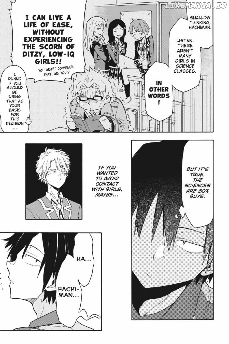 Yahari Ore no Seishun Love Come wa Machigatteiru @comic Chapter 78 - page 5